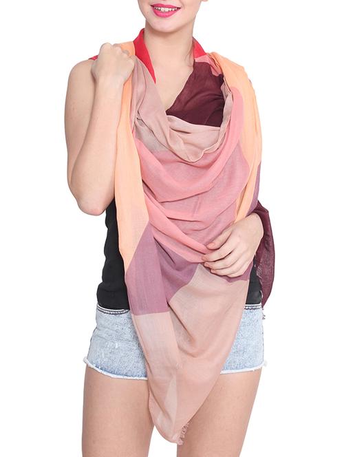 multi colored cotton scarf - 11745857 - Very Small Image - 1
