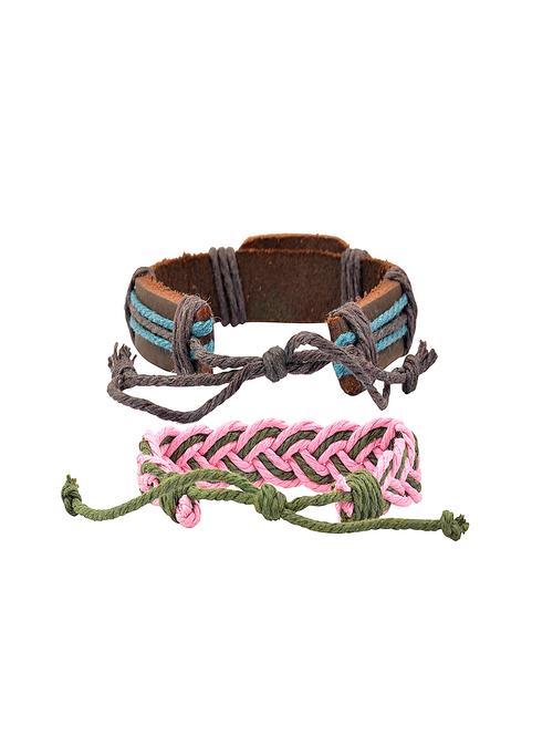 multicolor non-metal bracelet (set of 2) - 11746490 - Very Small Image - 1