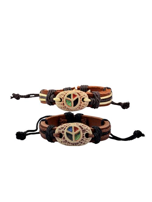 multicolor non-metal bracelet (set of 2) - 11746521 - Very Small Image - 1