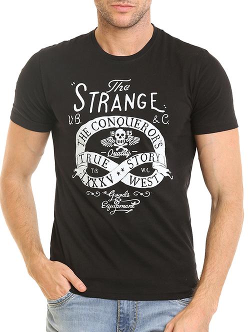 black cotton tshirt - 11746750 - Very Small Image - 1