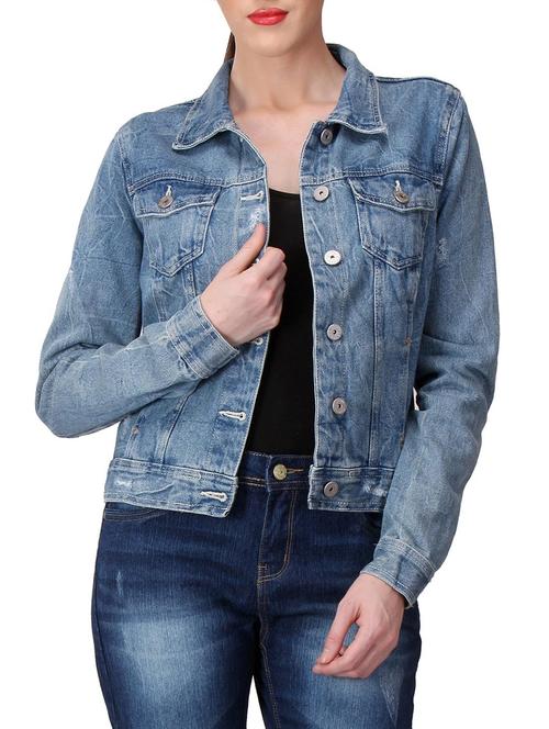 blue denim jacket - 11751375 - Very Small Image - 1