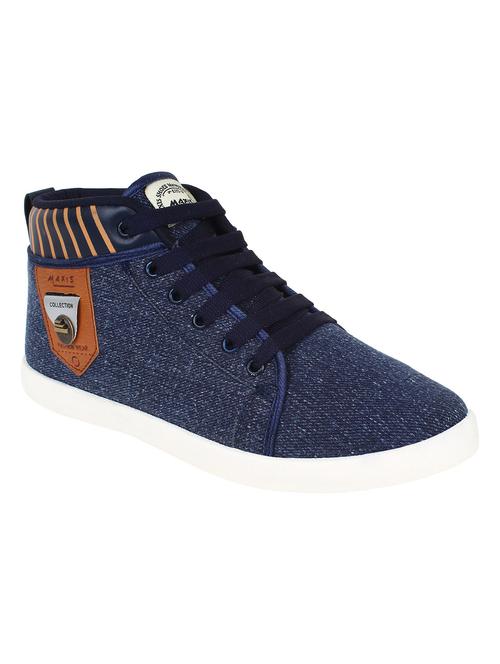 blue lace up casual sneaker - 11762784 - Very Small Image - 1