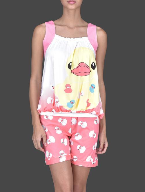 cartoon print nightwear - 1176439 - Very Small Image - 1