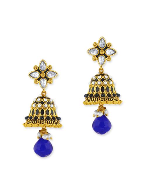multi colored copper drop earring - 11765488 - Very Small Image - 1