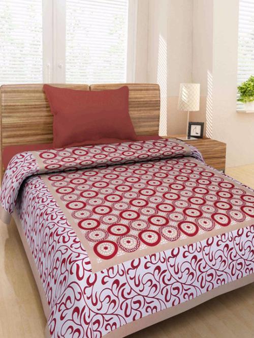 printed cotton single bed sheet - 11767726 - Very Small Image - 1