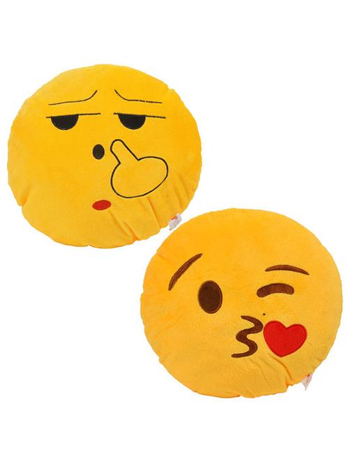 yellow filled cushion set - 11768886 - Very Small Image - 1