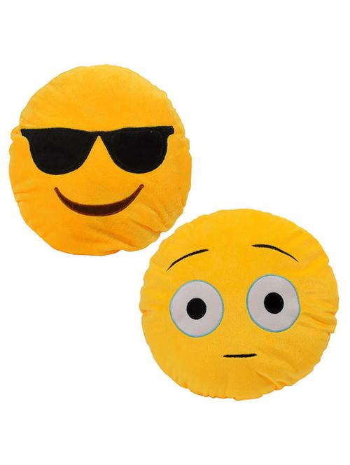 yellow filled cushion set - 11768891 - Very Small Image - 1