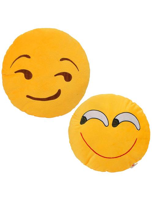 yellow filled cushion set - 11768897 - Very Small Image - 1