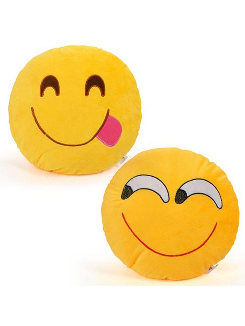 yellow filled cushion set - 11768907 - Very Small Image - 1