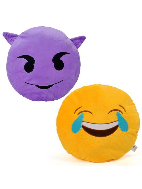yellow filled cushion set - 11768908 - Very Small Image - 1
