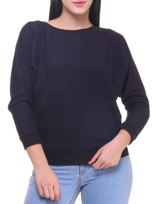blue cotton regular top - 11774973 - Very Small Image - 1