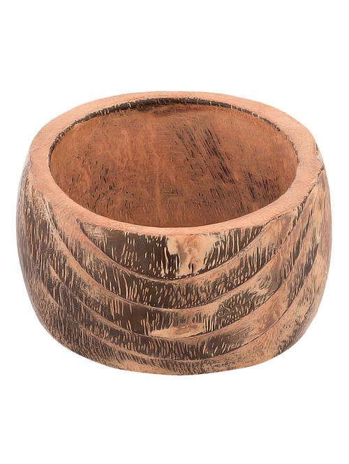 pink handcrafted wooden bangle set - 1177641 - Very Small Image - 1