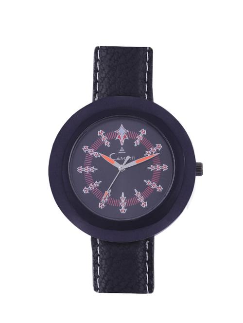 camerii elegance black dail wrist watch for men wm122 - 11779154 - Very Small Image - 1