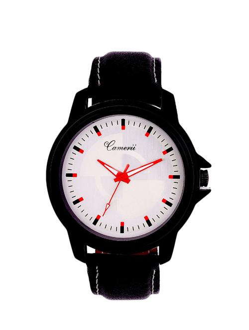 camerii elegance white dail wrist watch for men wm149 - 11779168 - Very Small Image - 1