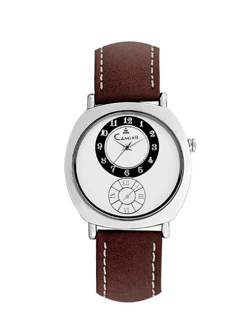 camerii elegance white dail wrist watch for men wm167 - 11779169 - Very Small Image - 1