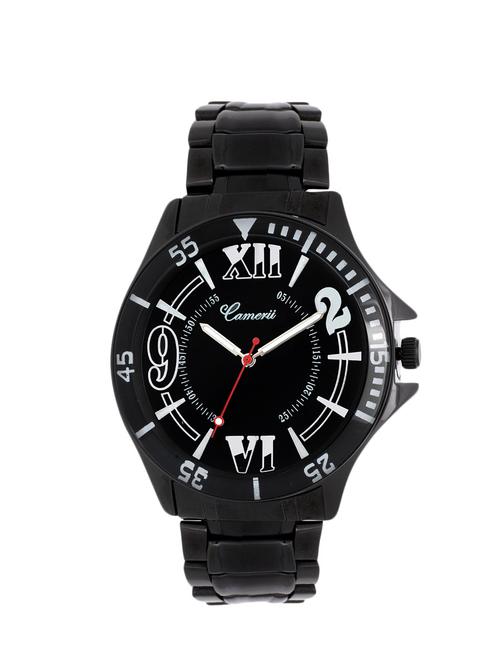 camerii elegance black dail wrist watch for men wm77 - 11779182 - Very Small Image - 1