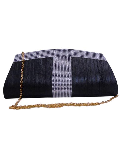 black leatherette clutch - 11779986 - Very Small Image - 1