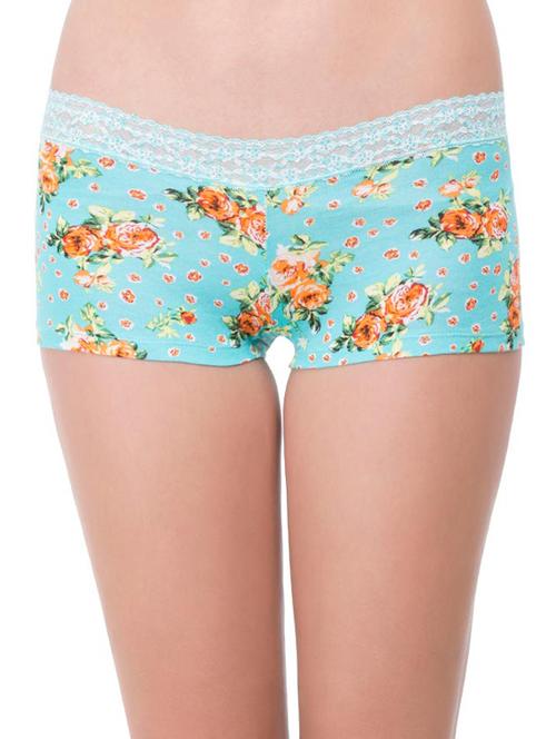 multi colored viscose boy shorts panty - 11782393 - Very Small Image - 1