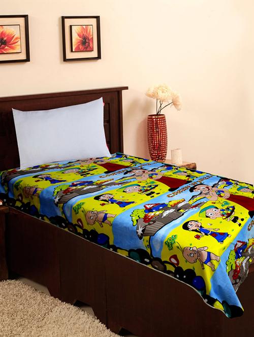 homefab india cartoon printed reversible single bed sheet - 11785174 - Very Small Image - 1