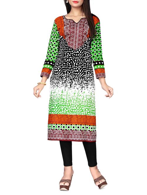 multi cotton printed unstitched kurta - 11786335 - Very Small Image - 1