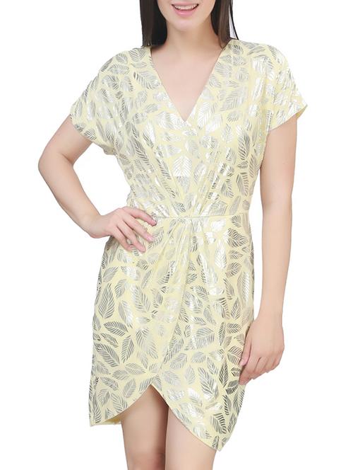 cream polyester dress - 11788434 - Very Small Image - 1