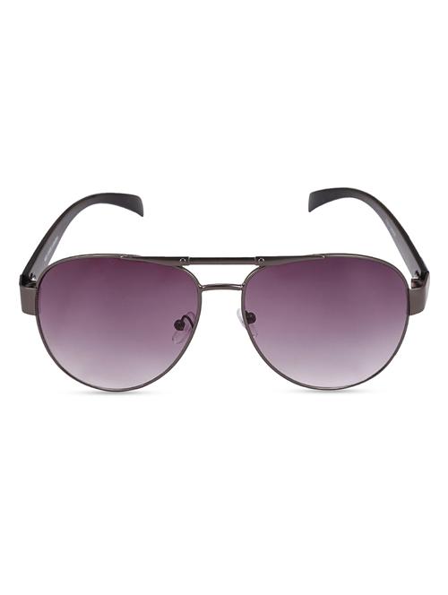 brown metallic full framed sunglasses - 1180204 - Very Small Image - 1