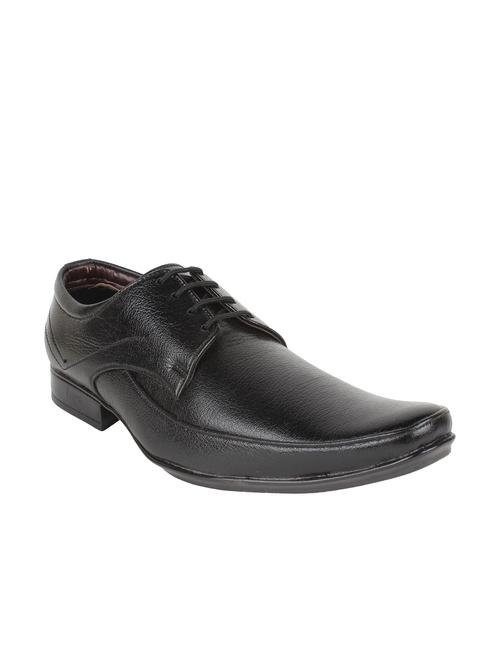 black leather derbies - 11802351 - Very Small Image - 1