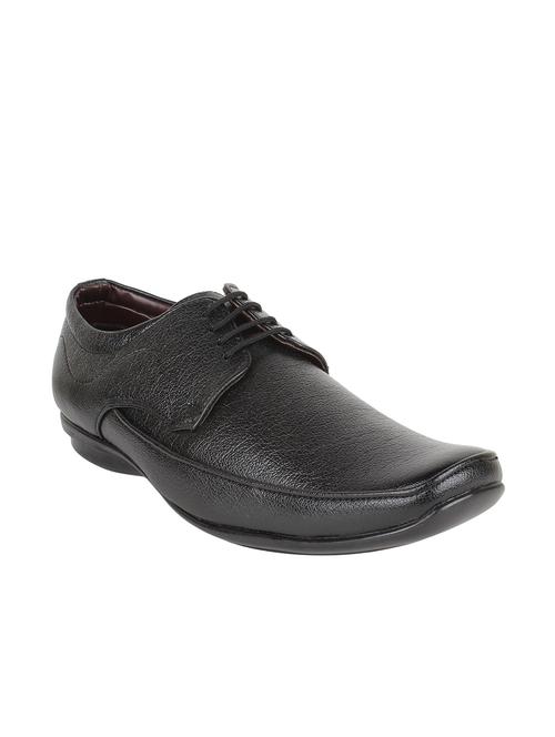 black leather derbies - 11802354 - Very Small Image - 1