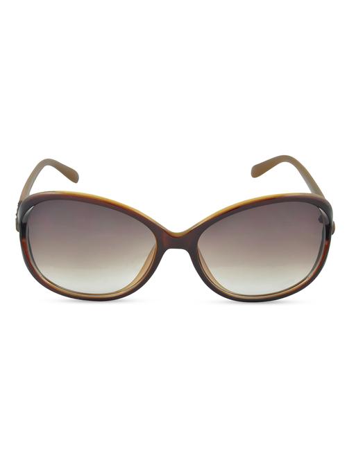 brown full framed bug eye sunglasses - 1180280 - Very Small Image - 1