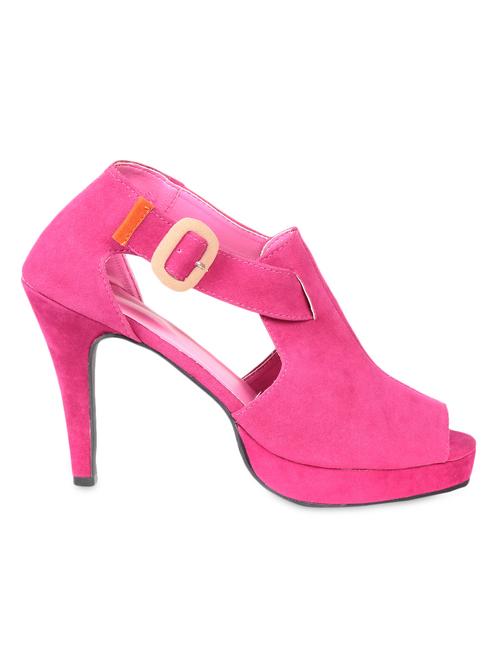 Pink suede stilettos - 1180580 - Very Small Image - 1