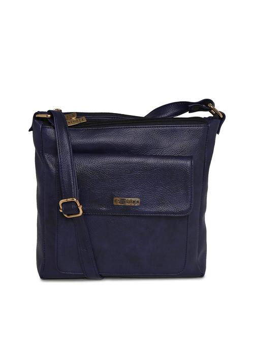 blue leatherette sling bag - 11808294 - Very Small Image - 1