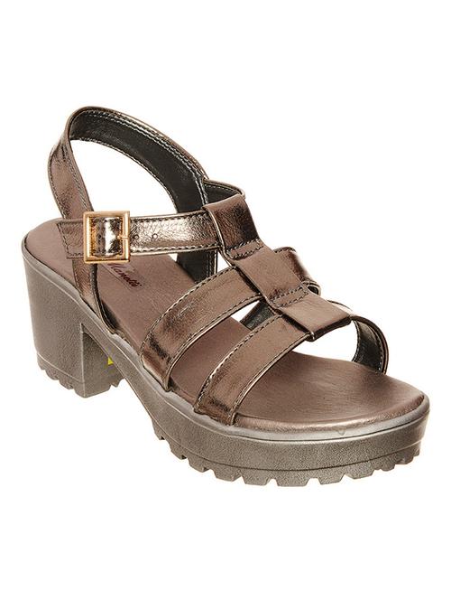 metallic buckle up sandal - 11816579 - Very Small Image - 1