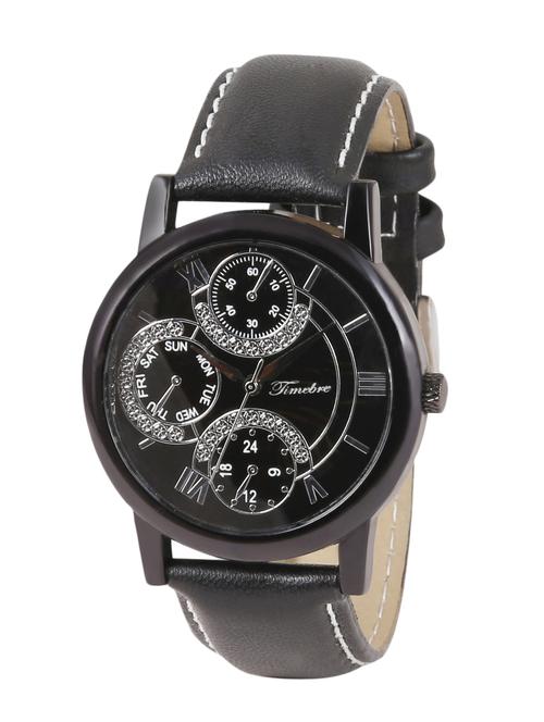 timebre men black eternity casual watch - 11817234 - Very Small Image - 1