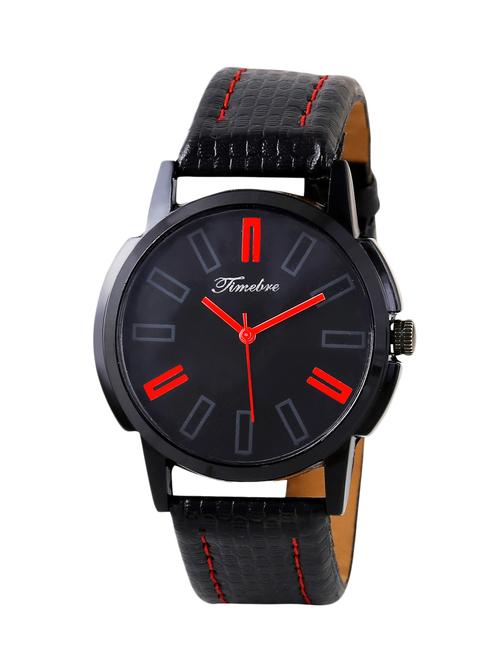 timebre shadowy black men casual analog watch - 11817262 - Very Small Image - 1