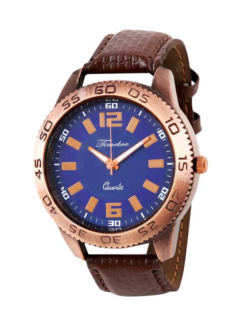 timebre turquoise blue copper men's analog casual watch - 11817286 - Very Small Image - 1
