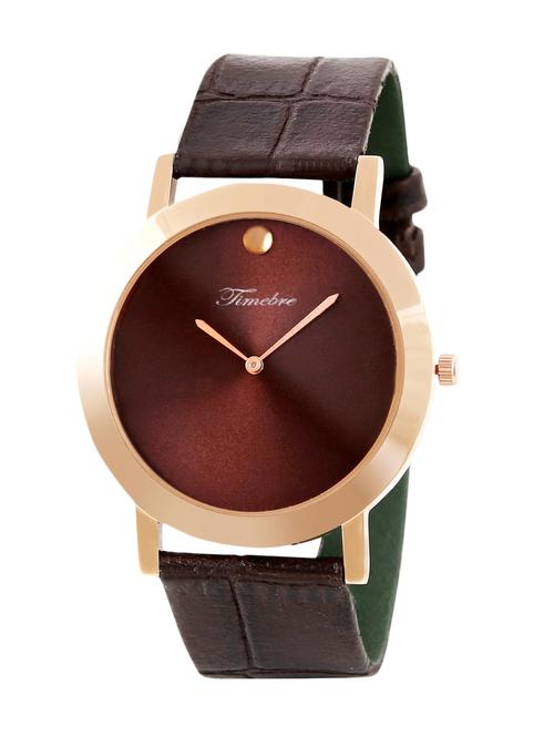 timebre slim royal crowned men's analog watch - 11817294 - Very Small Image - 1