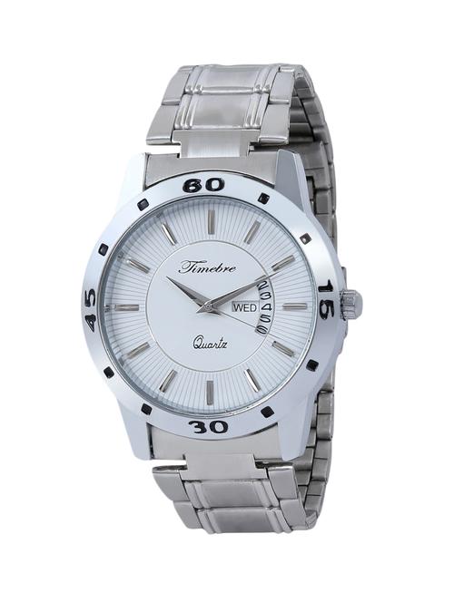 timebre ivory time & date analog watch - 11817334 - Very Small Image - 1