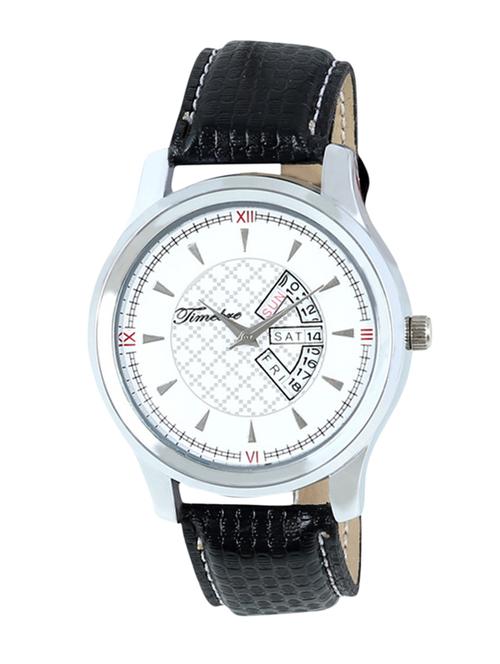 timebre ivory time & date analog watch - 11817336 - Very Small Image - 1