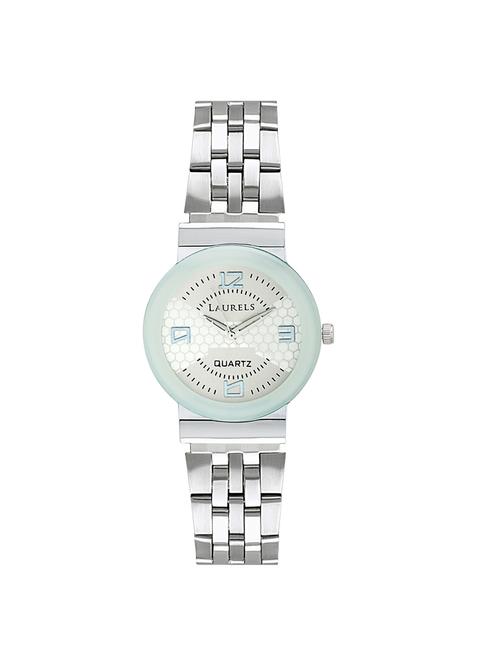silver stainless steel analog wrist watch - 11817979 - Very Small Image - 1