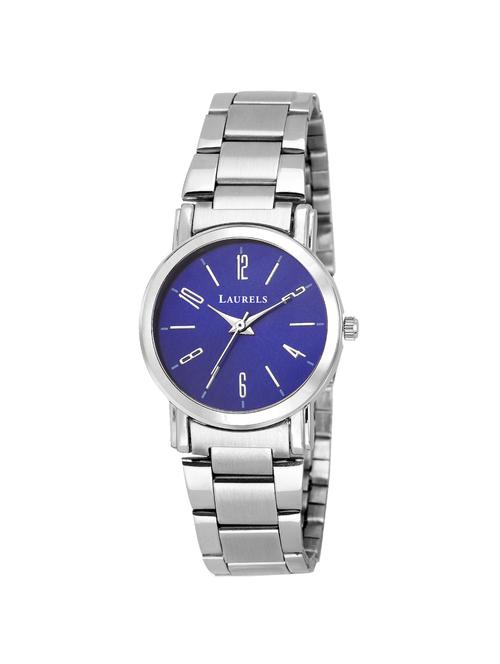 silver stainless steel analog wrist watch - 11818070 - Very Small Image - 1