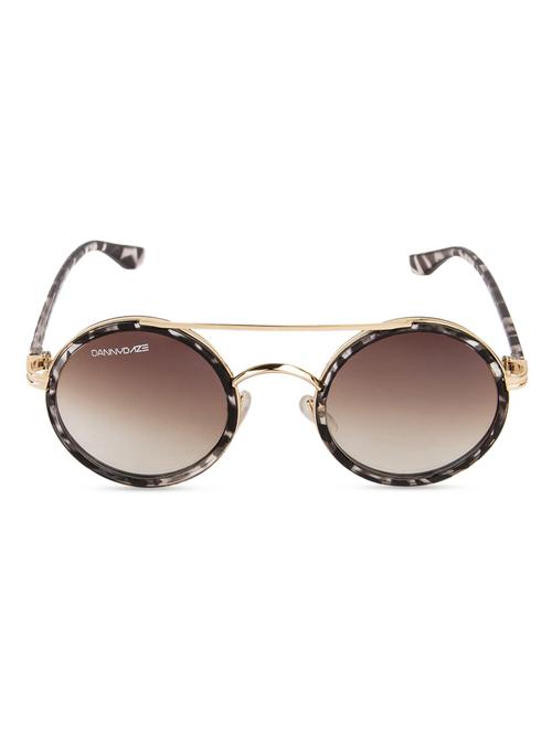 beige round full frame sunglasses - 1182382 - Very Small Image - 1