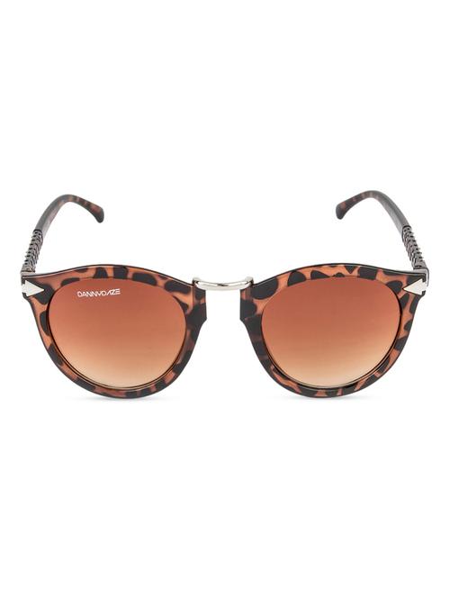 brown printed round sunglasses - 1182442 - Very Small Image - 1