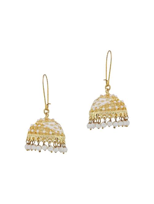 white copper earring - 11827044 - Very Small Image - 1