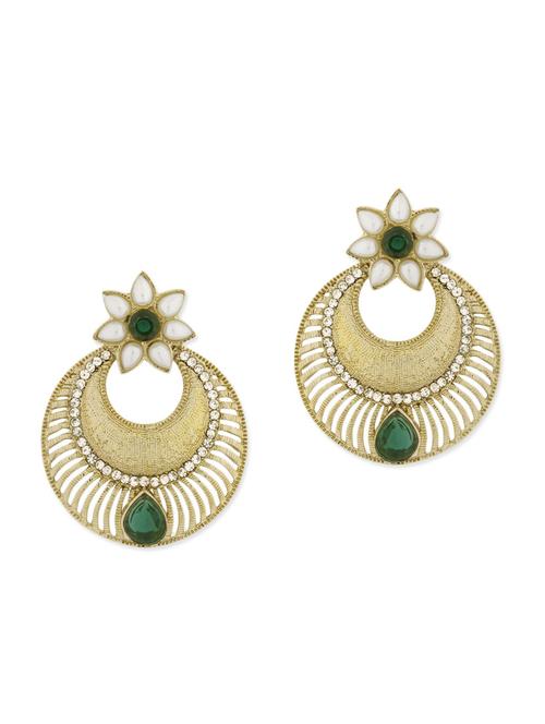 green copper drop earrings - 11827121 - Very Small Image - 1