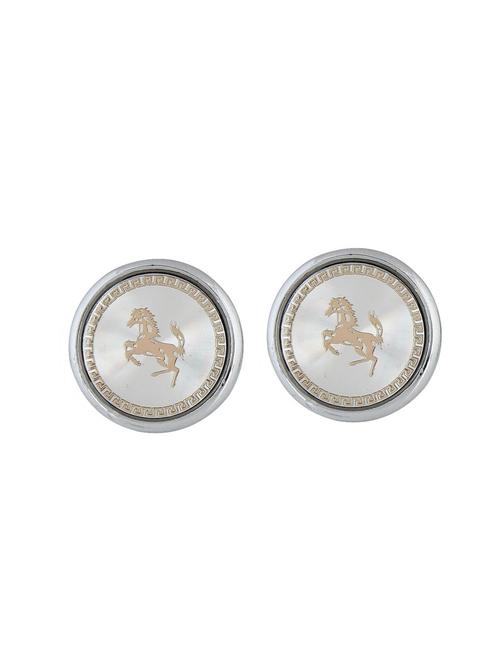 silver metal cufflink - 11827596 - Very Small Image - 1