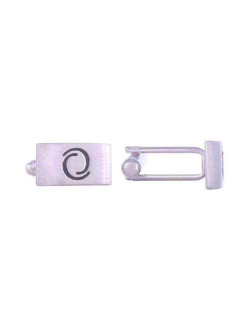 silver metal cufflink - 11827600 - Very Small Image - 1