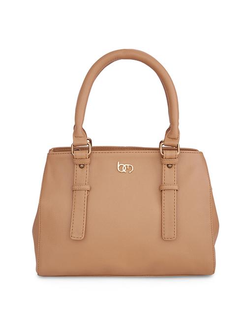 beige leatherette handbag - 11834737 - Very Small Image - 1