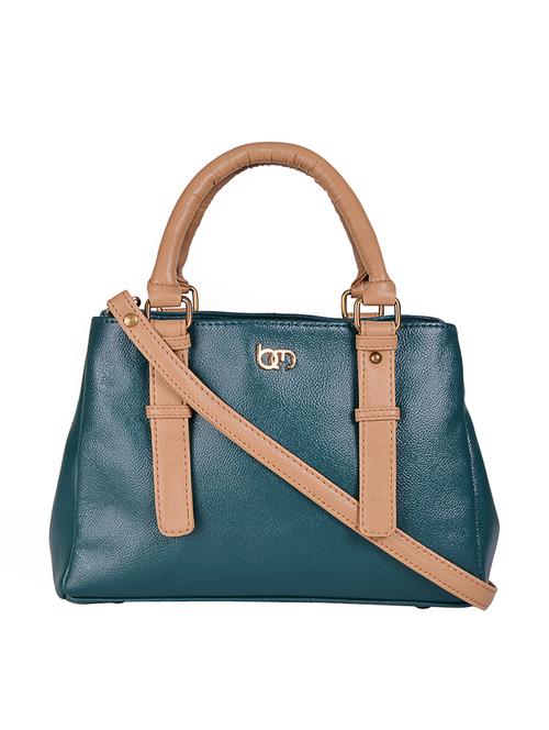 green leatherette handbag with sling - 11835006 - Very Small Image - 1
