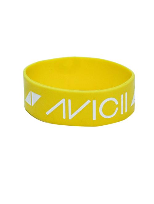 yellow rubber wrist band - 11836324 - Very Small Image - 1