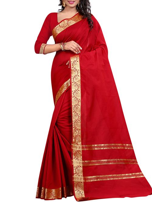 multi colored art silk saree with blouse - 11845370 - Very Small Image - 1